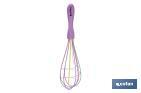 Set of 6 purple baking utensils, Vergini-range model  - Cofan