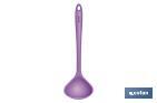 SOUP LADLE | VERGINI MODEL | SILICONE-COATED NYLON | SIZE: 28 X 8.5CM | SOUP LADLE