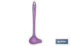 COLHER DE MOLHOS | MODELO VERGINI I NYLON REVESTIDO COM SILICONE I MEDIDAS 27 X 8 CM | RESISTENTE ATÉ 220 ºC