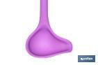 Sauce ladle | Vergini Model | Silicone-coated nylon | Size: 27 x 8cm | Resistance up to 220°C - Cofan