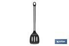 Set of 6 black kitchen utensils, Neige model - Cofan