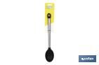 Kitchen spoon, Neige Model | Silicone with stainless steel handle | Size: 34cm | Resistance up to 220°C - Cofan