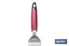 Cake server, Sena Model | Stainless steel with red ABS handle | Size: 27cm - Cofan