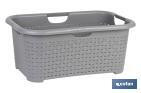 Multipupose polypropylene storage baskets | Several Colours | Size: 59 x 38 x 26cm - Cofan