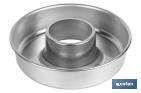 Glossy Aluminium Angel Food Cake Pan - Cofan