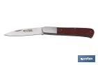 Canif de Berger | Dimension de la Lame 8 cm | Couleur Marron | Lame en Acier Inox - Cofan