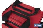 Glacière portable pour aliments | Sac isotherme | Sangle réglable | Couleur : rouge | Dimensions : 23 x 17 x 18 cm - Cofan