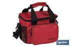 Glacière portable pour aliments | Sac isotherme | Sangle réglable | Couleur : rouge | Dimensions : 23 x 17 x 18 cm - Cofan