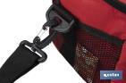 Glacière portable pour aliments | Sac isotherme | Sangle réglable | Couleur : rouge | Dimensions : 23 x 17 x 18 cm - Cofan