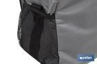 Glacière portable pour aliments | Sac isotherme | Sangle réglable | Couleur : gris foncé | Dimensions : 33,5 x 24 x 26 cm - Cofan