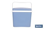 Nevera rígida de 24 litros | Color: azul claro | Material: polipropileno - Cofan