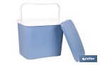 Nevera rígida de 24 litros | Color: azul claro | Material: polipropileno - Cofan
