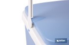 Nevera rígida de 24 litros | Color: azul claro | Material: polipropileno - Cofan