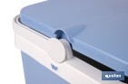 Nevera rígida de 24 litros | Color: azul claro | Material: polipropileno - Cofan