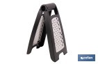 Double-sided folding grater: fine and coarse grating | Non-slip base | Assorted colours - Cofan