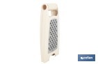 Double-sided folding grater: fine and coarse grating | Non-slip base | Assorted colours - Cofan