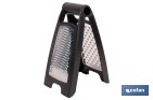 Double-sided folding grater: fine and coarse grating | Non-slip base | Assorted colours - Cofan