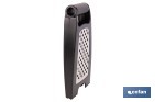Double-sided folding grater: fine and coarse grating | Non-slip base | Assorted colours - Cofan