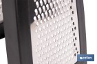 Double-sided folding grater: fine and coarse grating | Non-slip base | Assorted colours - Cofan