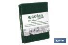 Pack de 4 éponges vertes - Cofan