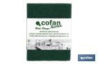 Pack de 4 esfregões verdes - Cofan