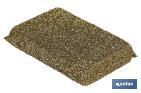 Pack of 2 gold and silver metallic scouring pads - Cofan
