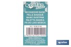Recogedor básico con palo y sistema antivuelco | Fabricado en polipropileno 100% reciclado - Cofan