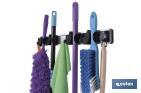 Mop and broom holder - Cofan