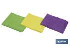 Pack of 3 microfibre cloths - Cofan