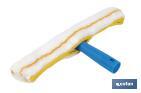 Window squeegee with washer sleeve  - Cofan