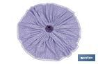 Balai serpillère | 100 % microfibre | Blanc et violet - Cofan