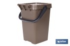Brown Rubbish Bin for Organic Waste - Cofan