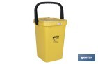 Yellow Rubbish Bin for Plastics & Tins - Cofan