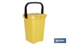 Conteneur jaune pour plastiques et boites de conserves - Cofan