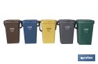 Green Rubbish Bin for Glass - Cofan