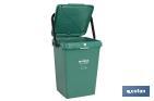 Green Rubbish Bin for Glass - Cofan