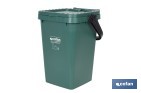 Green Rubbish Bin for Glass - Cofan