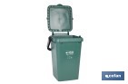 Green Rubbish Bin for Glass - Cofan