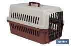 Caisse de Transport pour Animaux de Compagnie | Dimensions : 58 x 37 x 35 cm - Cofan