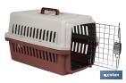 Caisse de Transport pour Animaux de Compagnie | Dimensions : 58 x 37 x 35 cm - Cofan