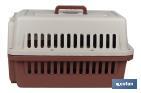 Caisse de Transport pour Animaux de Compagnie | Dimensions : 58 x 37 x 35 cm - Cofan