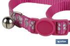 Cat collar with bell | Size: 1 x 32cm | Available in different colours to choose from - Cofan