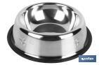 Food and water bowl for pets | Stainless steel | Available in several sizes - Cofan
