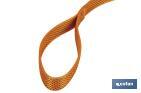 Reflective dog training leash | Available in different sizes | Orange - Cofan