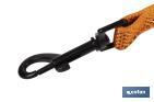 Reflective dog training leash | Available in different sizes | Orange - Cofan