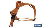 Reflective dog harness | Orange | Available in various sizes - Cofan