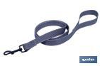 Reflective dog leash | Available in various sizes | Grey - Cofan