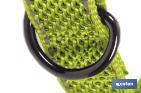 Reflective dog collar | Green | Size: S or M - Cofan