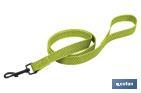 Reflective dog training leash | Available in various sizes | Green - Cofan