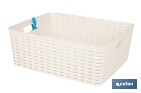 Panier Multi-usages | Capacité 12 L | Panier de Rangement | Panier Organisateur - Cofan
